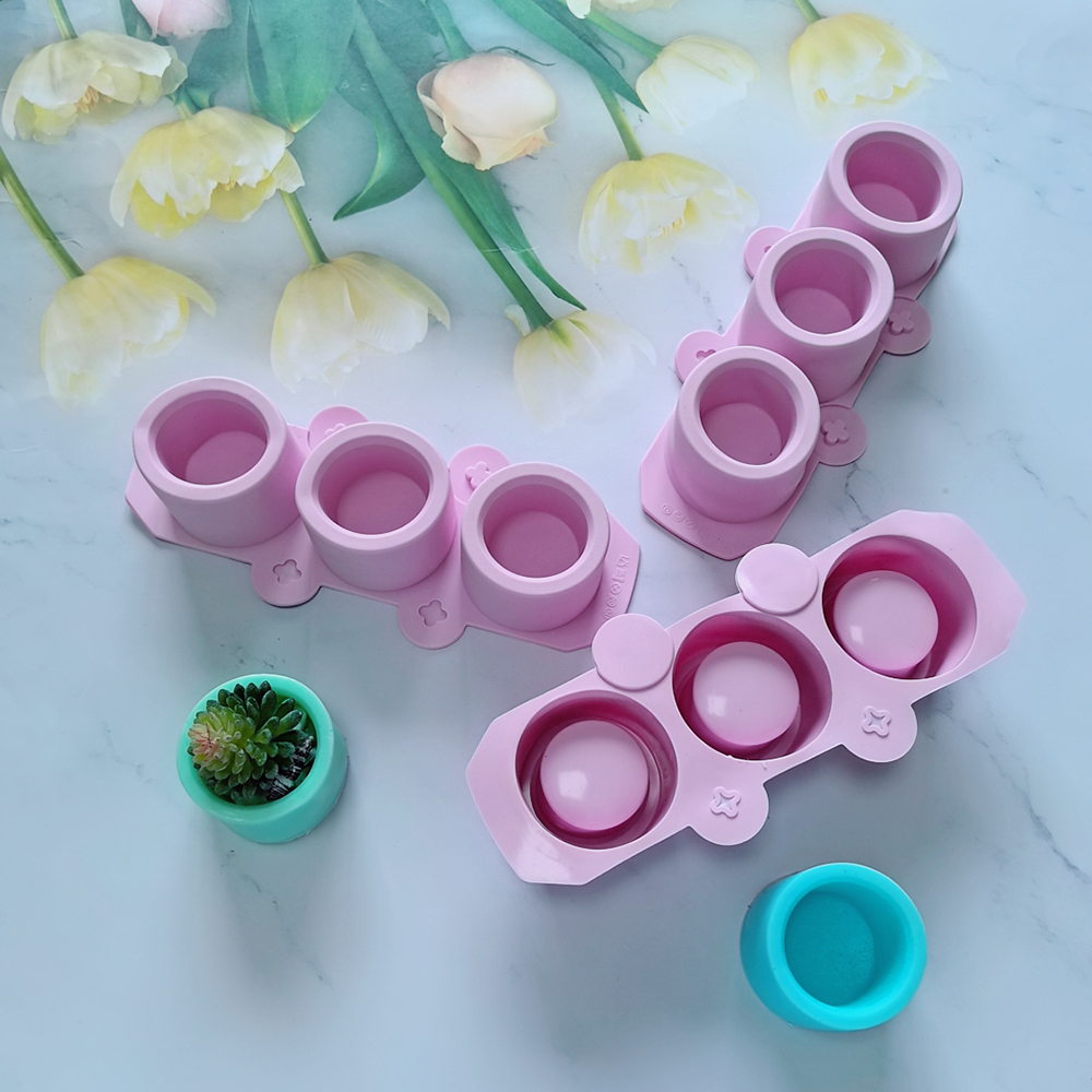Echeveria Succulent - Silicone Mold for Succulent Plant Pots,