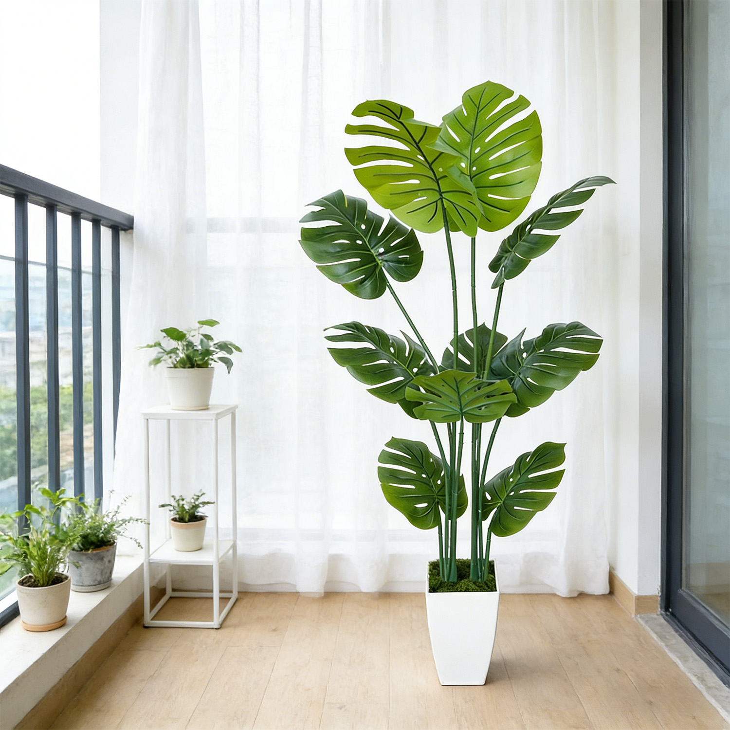 Dracaena Marginata - 140Cm/4.6Ft Artificial Monstera Plant Tree Potted