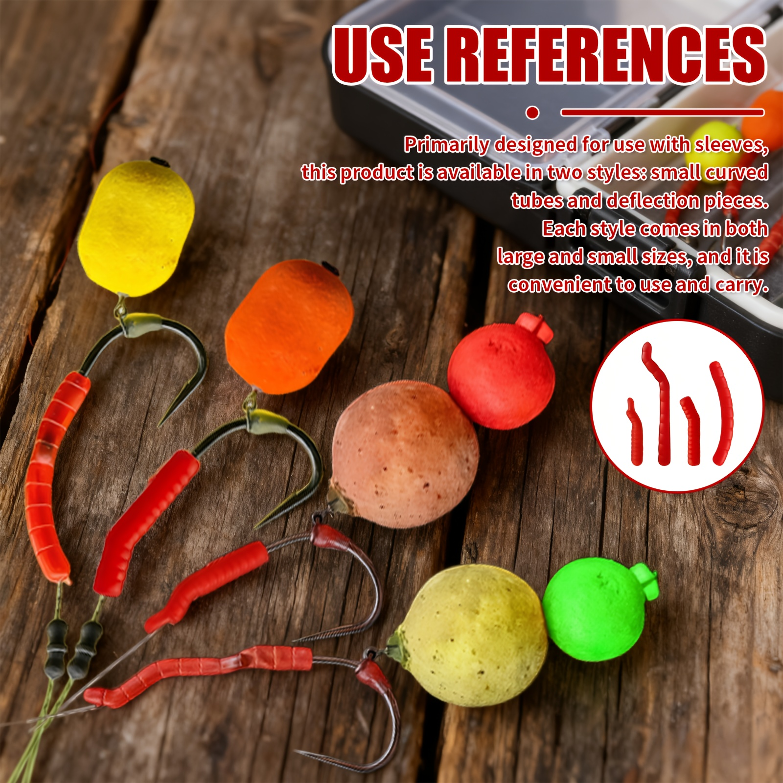 Red Artificial Bloodworm Hook  - Aglaonema Red 리뷰 및 가격