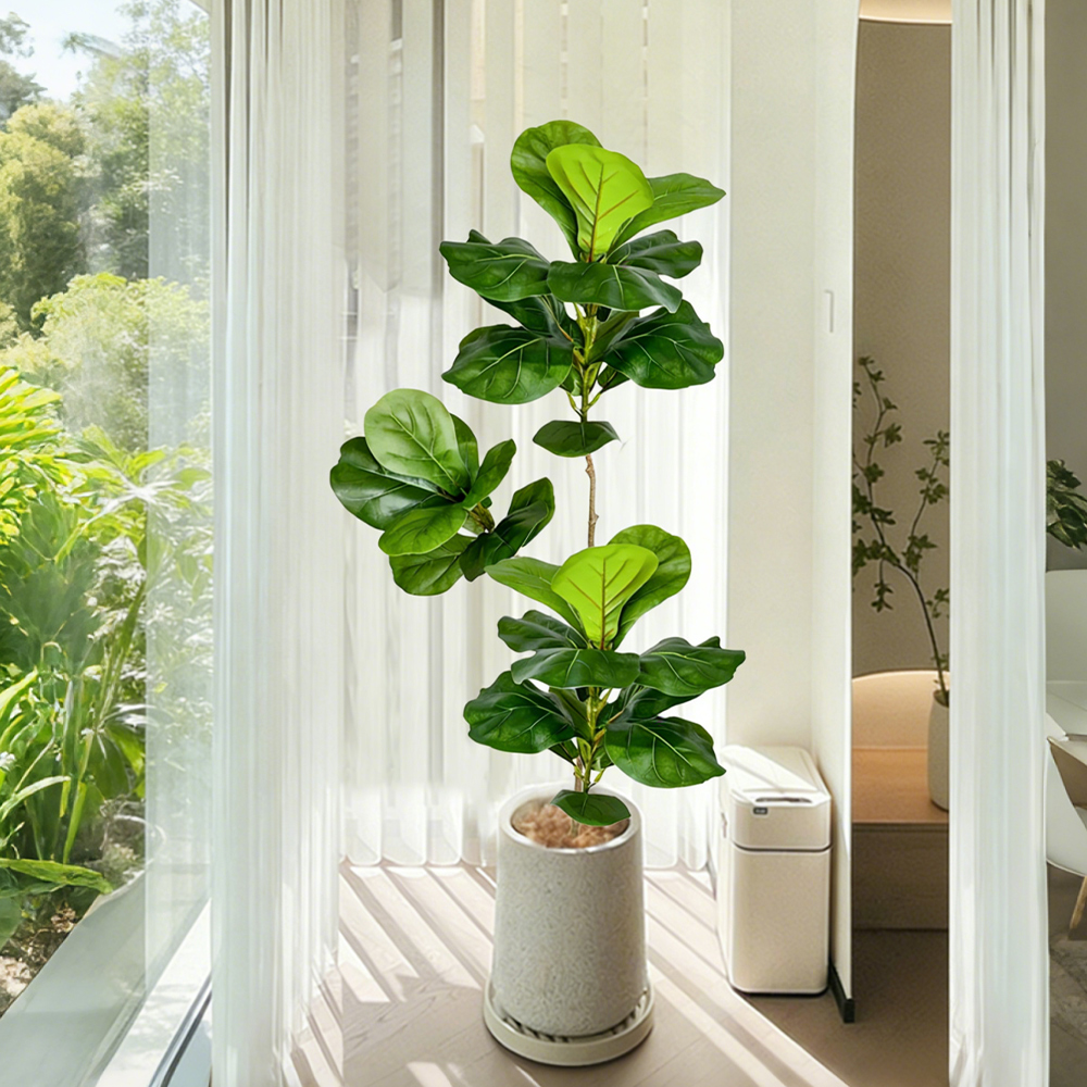 70-135cm Large Artificial Fidd - Ficus Lyrata Tree 리뷰 및 가격