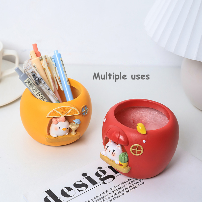 Cute Fruit Themed Planters for - Echeveria Succulent 리뷰 및 가격