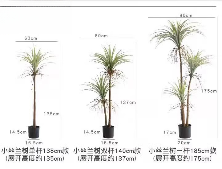Dragon Blood Yucca Artificial  - Dracaena Marginata 리뷰 및 가격