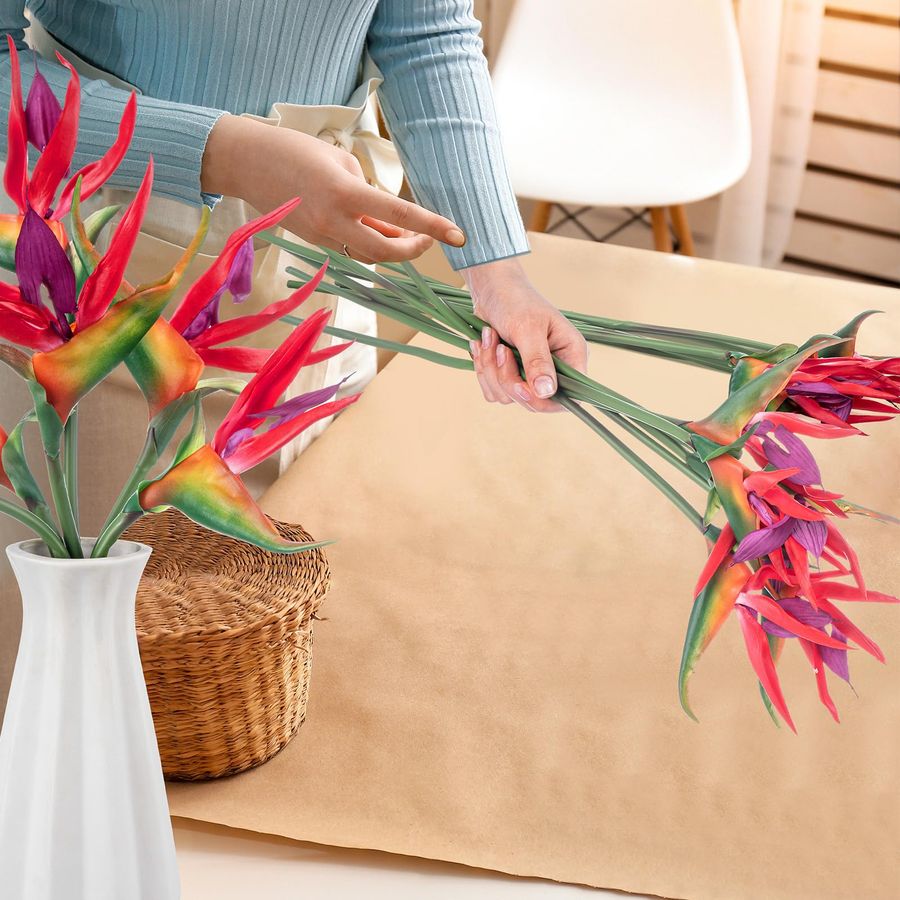 12 Pcs Bird of Paradise Artifi - Bird Paradise Strelitzia 리뷰 및 가격