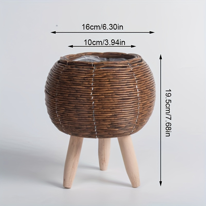 Charming Rustic Rattan Planter - Aloe Vera Pot 리뷰 및 가격
