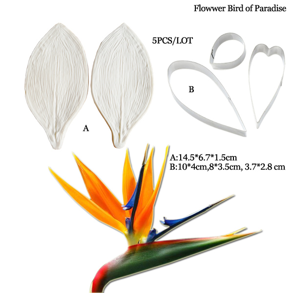Large Gumpaste Strelitzia Bird - Bird Paradise Strelitzia 리뷰 및 가격
