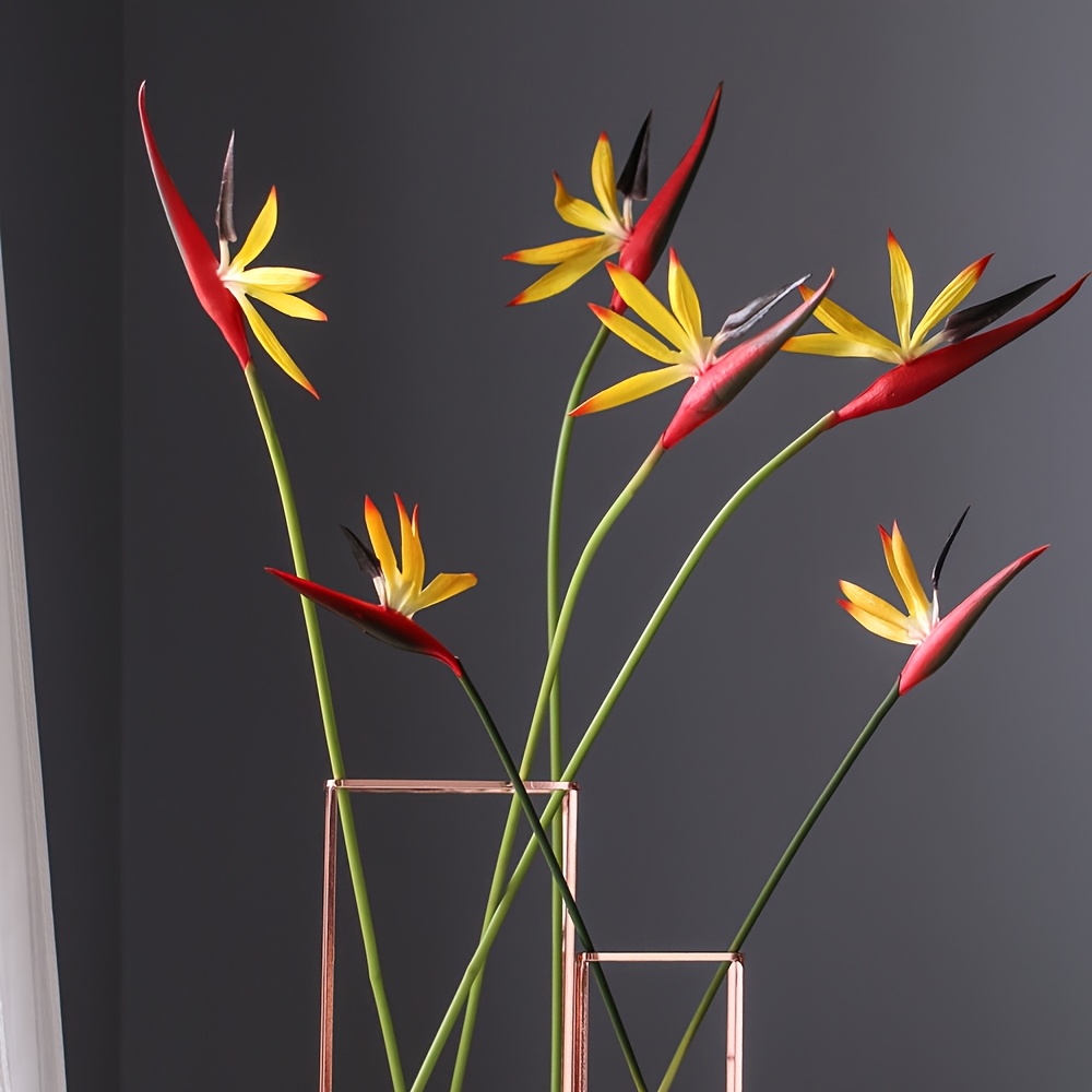 Artificial Flowers Bird of Par - Bird Paradise Strelitzia 리뷰 및 가격