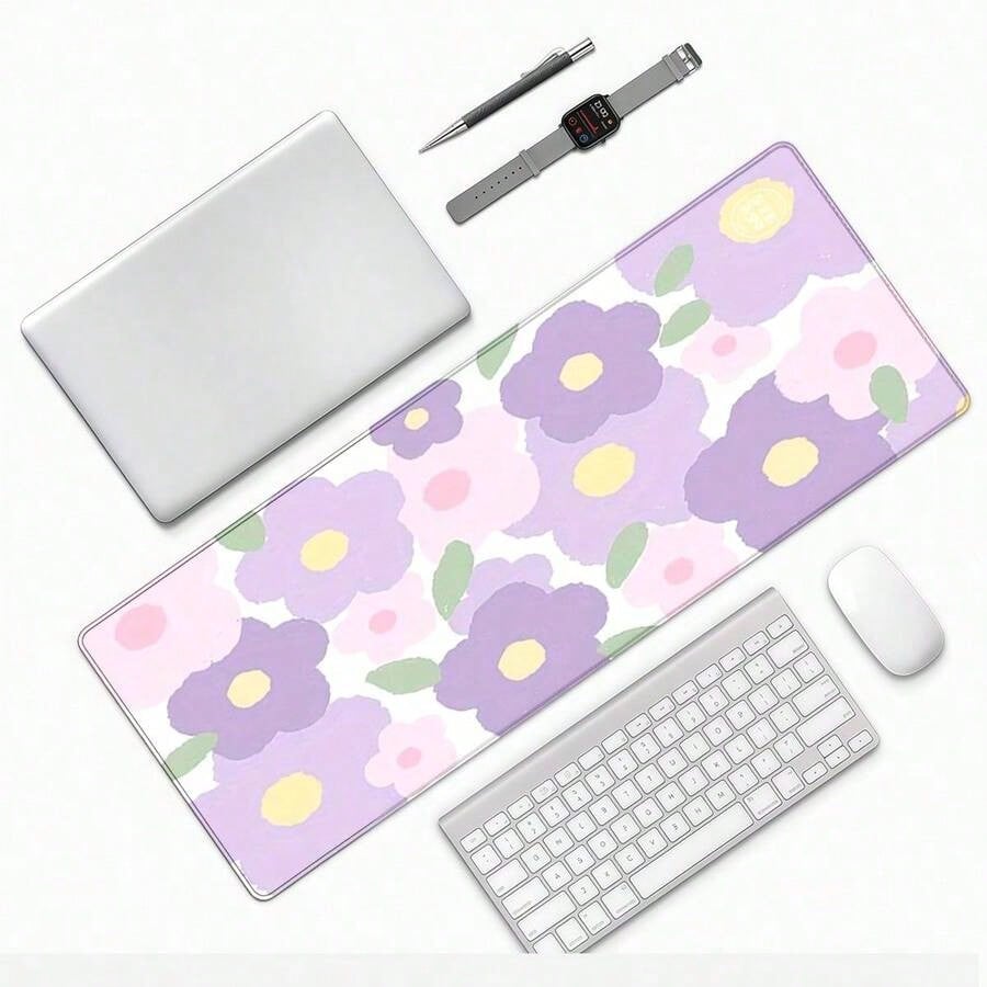 Purple Flower Mouse Pad - Larg - Tradescantia Purple 리뷰 및 가격