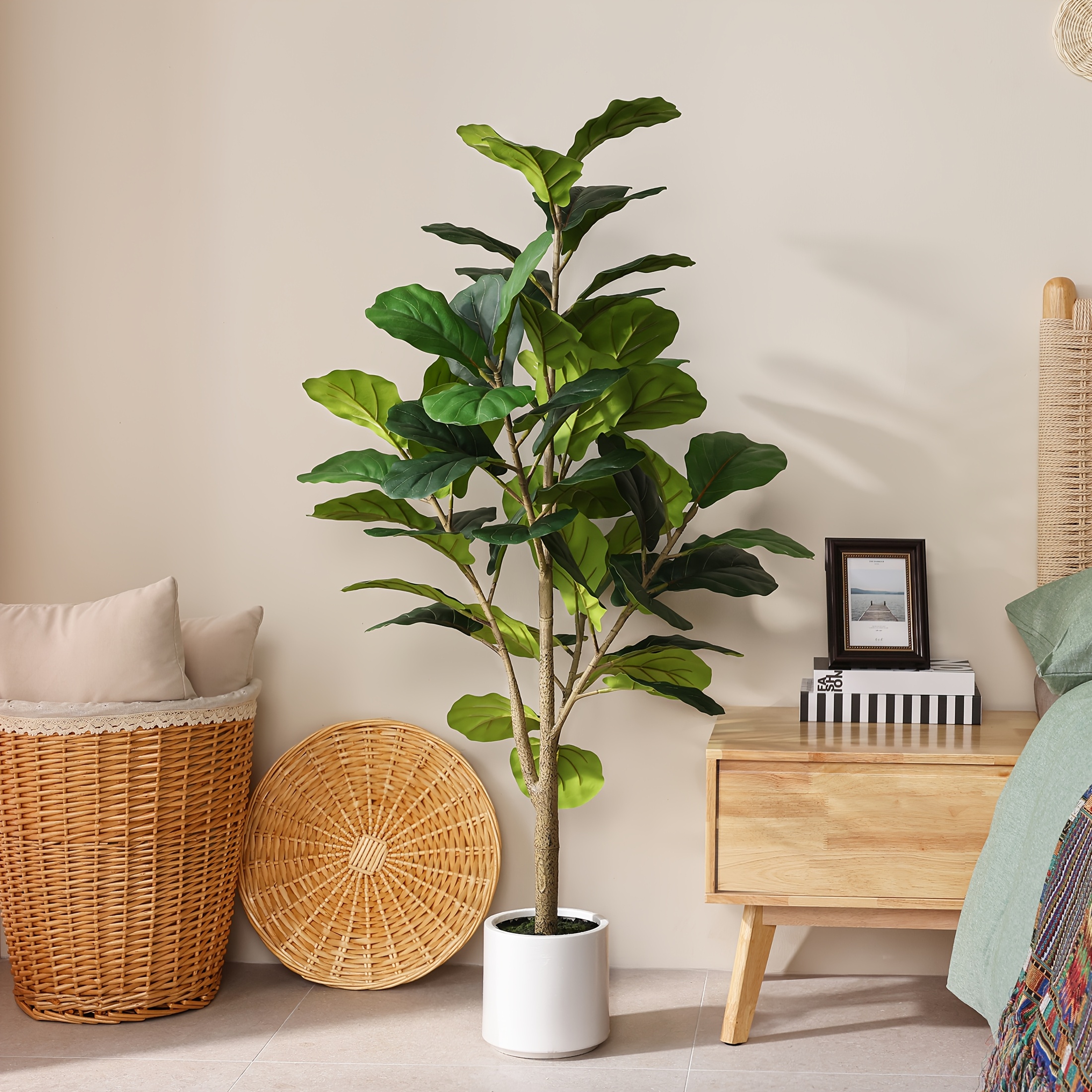4.5ft Realistic Artificial Fid - Ficus Lyrata Tree 리뷰 및 가격