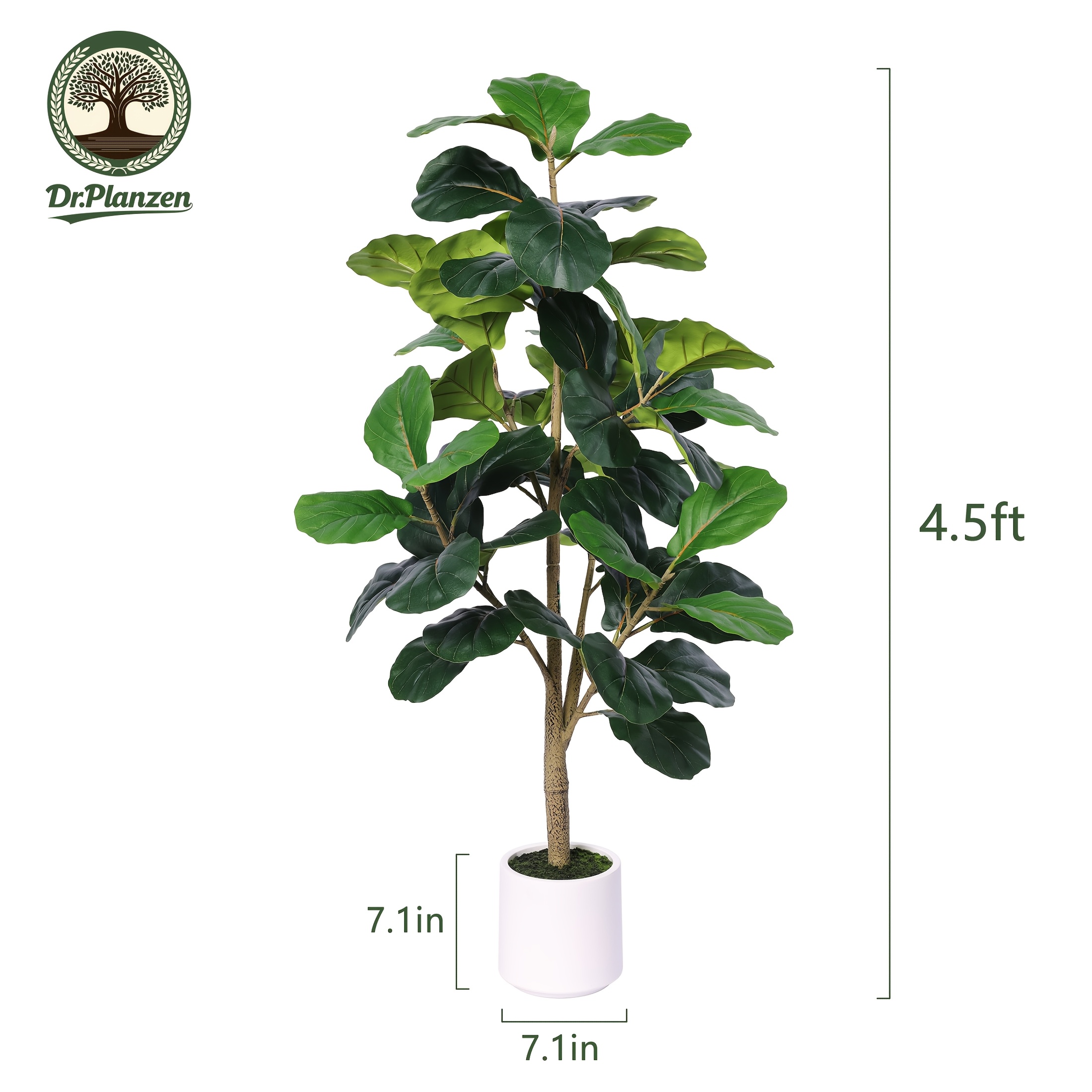4.5ft Realistic Artificial Fid - Ficus Lyrata Tree 리뷰 및 가격