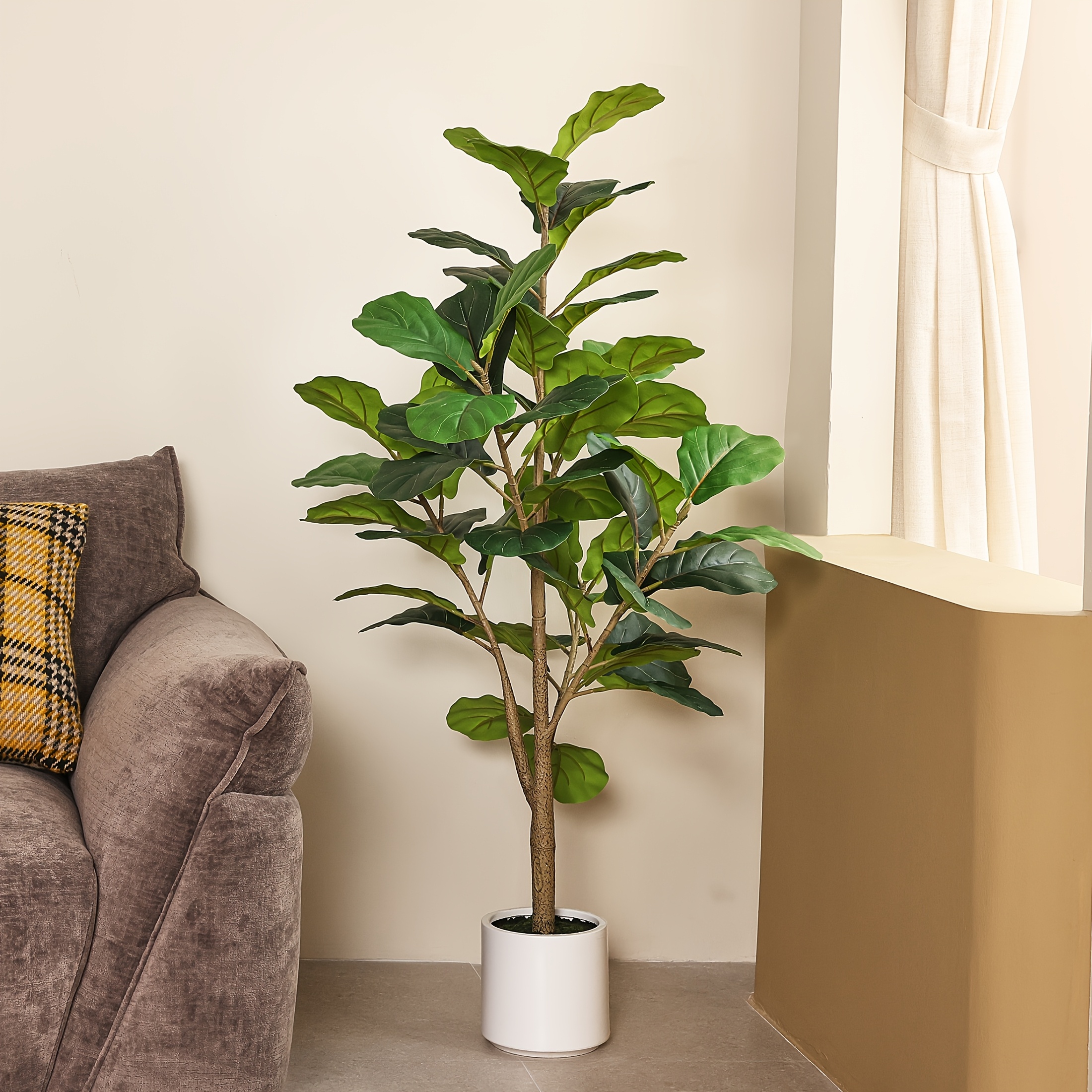 4.5ft Realistic Artificial Fid - Ficus Lyrata Tree 리뷰 및 가격