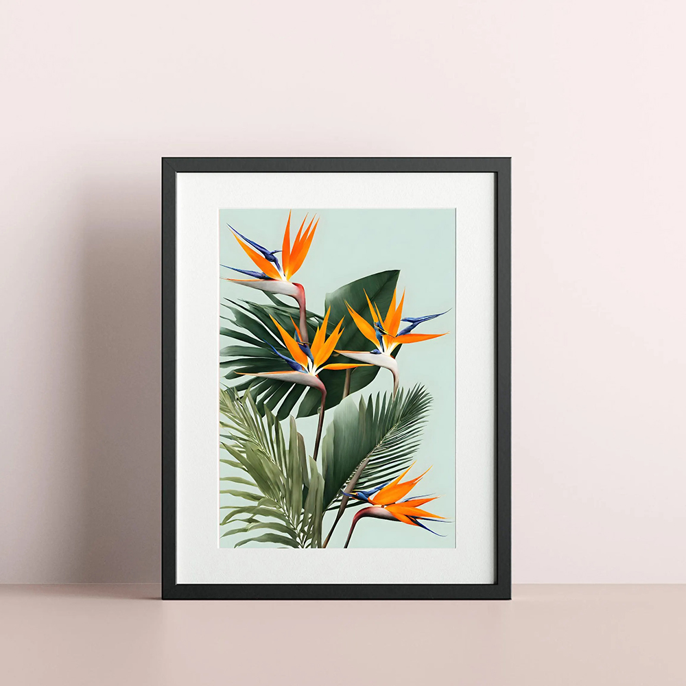 Bird of Paradise Wall arts, St - Bird Paradise Strelitzia 리뷰 및 가격