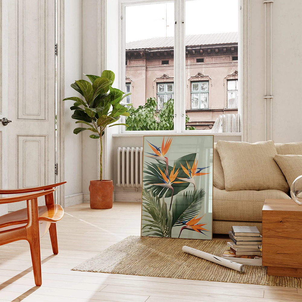 Bird of Paradise Wall arts, St - Bird Paradise Strelitzia 리뷰 및 가격