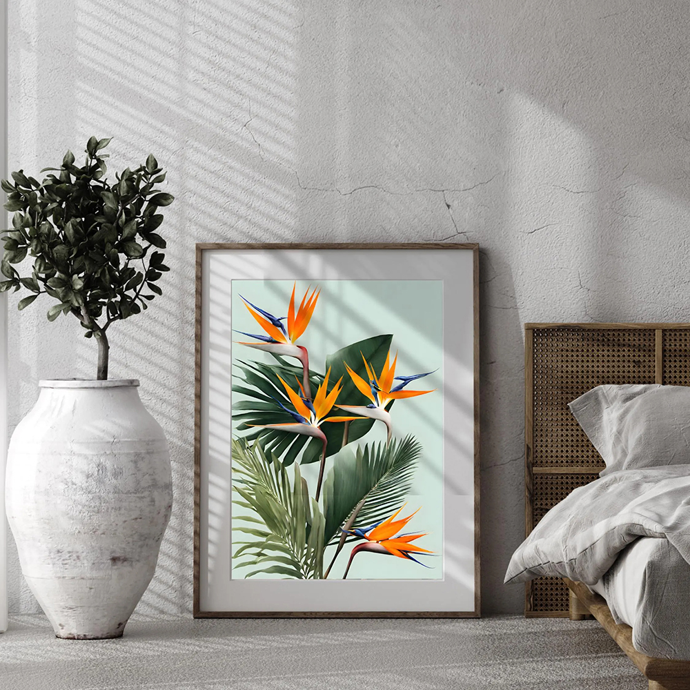 Bird of Paradise Wall arts, St - Bird Paradise Strelitzia 리뷰 및 가격