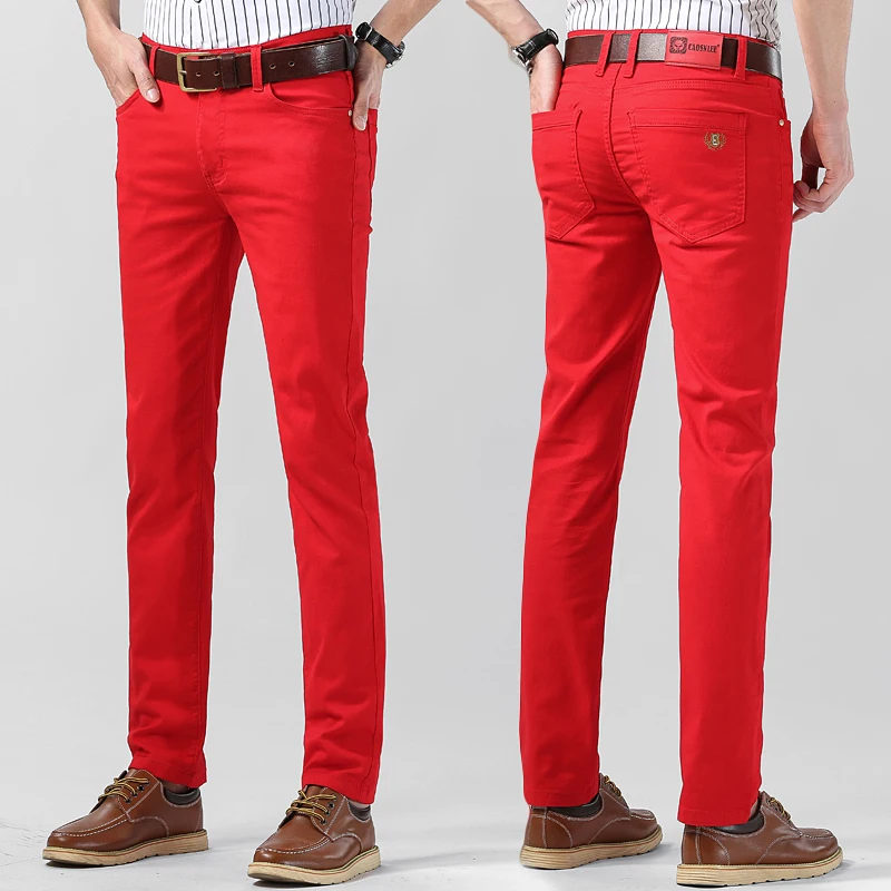 Men's Colorful Denim Stretch S - Aglaonema Red 리뷰 및 가격
