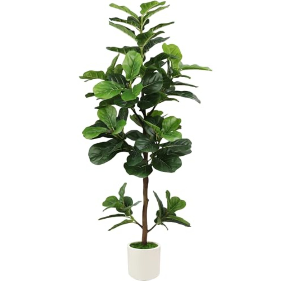 5Feet Artificial Fiddle Leaf F - Ficus Lyrata Tree 리뷰 및 가격