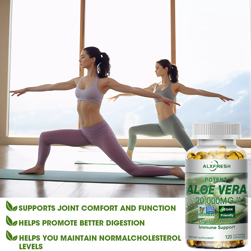 Aloe Vera Capsules Improve Dig - Aloe Vera Pot 리뷰 및 가격