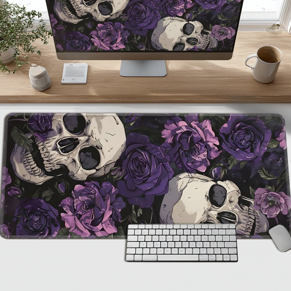 Gothic skull and purple flower - Tradescantia Purple 리뷰 및 가격
